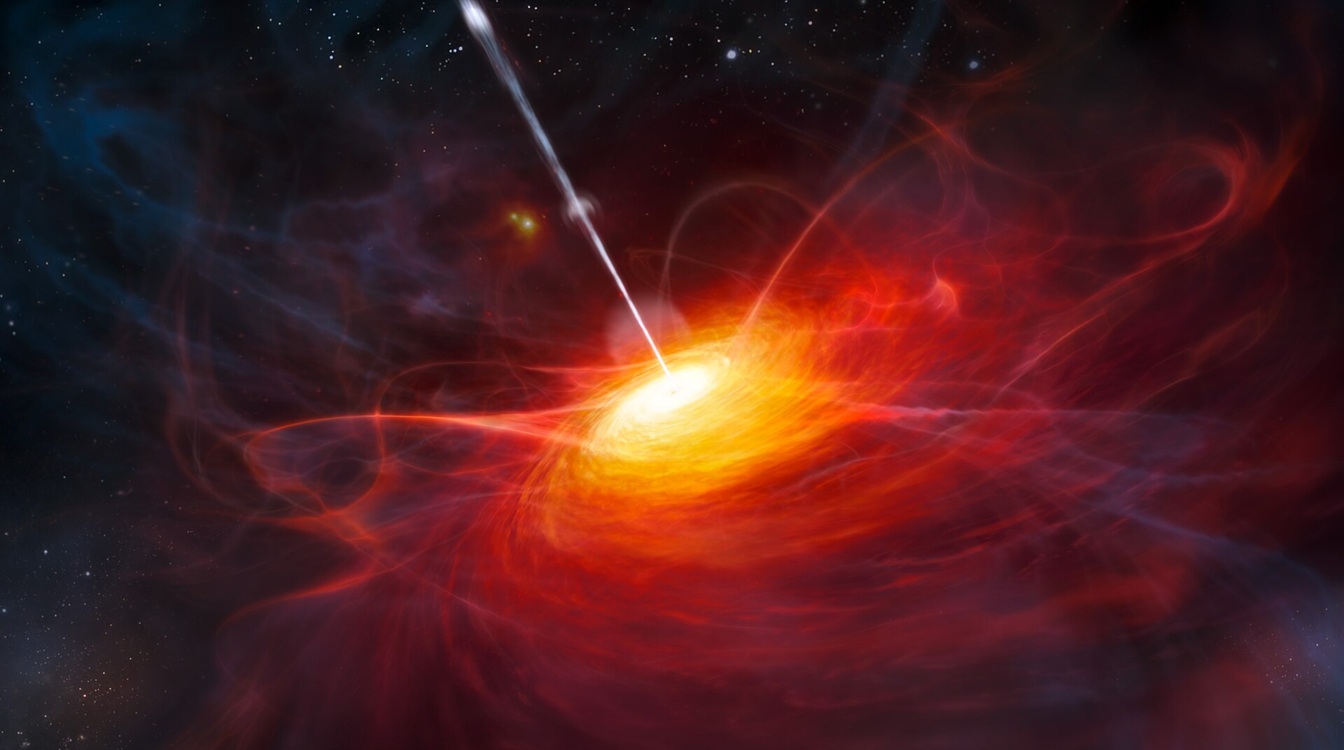 Astronomers Spot a Cosmic ‘Hatchling’ Quasar Shedding Its Dusty Cocoon